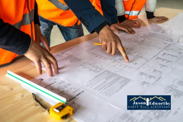 See if you need a party wall agreement for building along boundary line Syston
