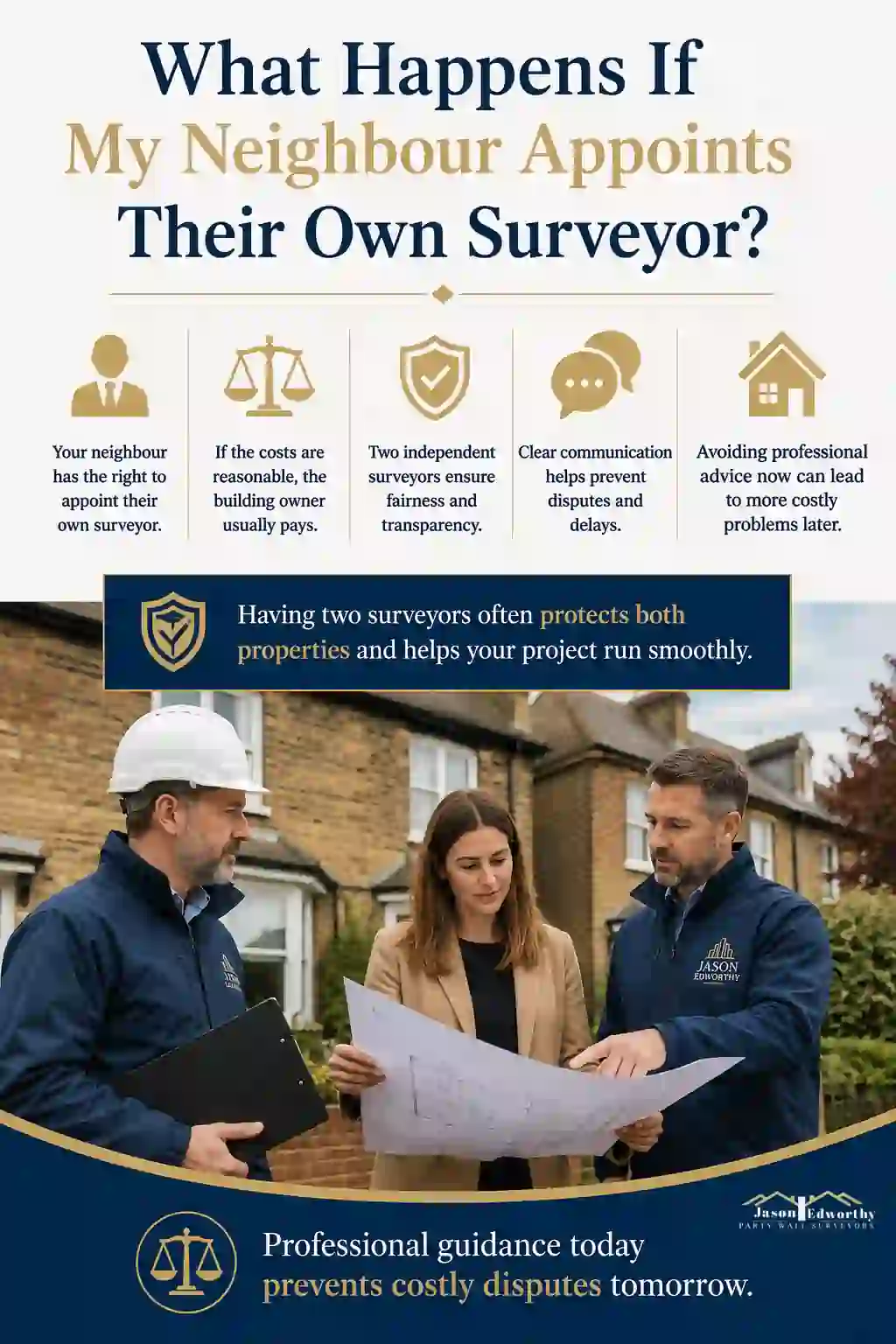 What Happens If My Neighbour Appoints Their Own Surveyor Syston?