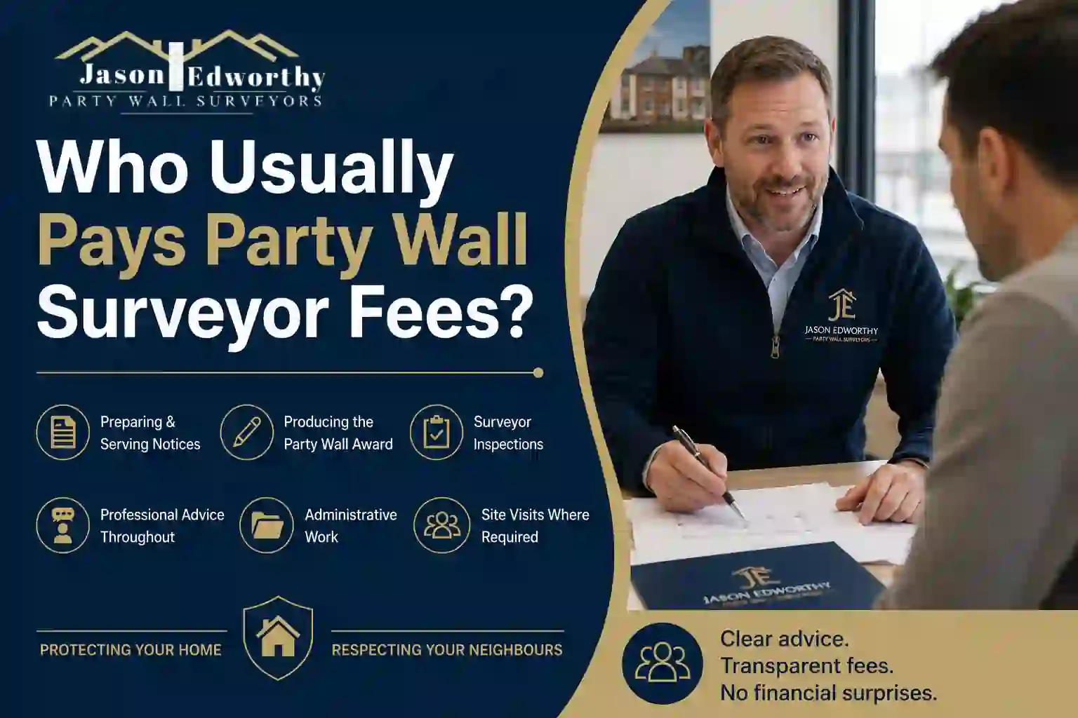 Who Usually Pays Party Wall Surveyor Fees Syston?